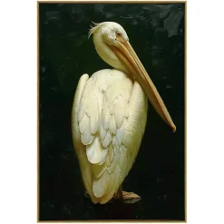 Clearance Kirklands Home Royal Pelican Framed Canvas Art Print