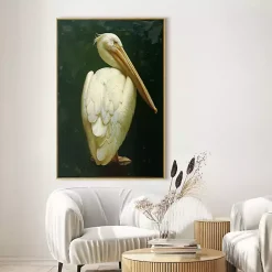 Clearance Kirklands Home Royal Pelican Framed Canvas Art Print