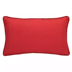 Sale Kirklands Home Ruby Outdoor Lumbar Pillow Red