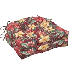 Discount Kirklands Home Ruby Tropical 2-pc. Outdoor Wicker Cushion Set