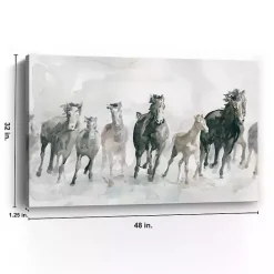 New Kirklands Home Running Wild Giclee Canvas Art Print