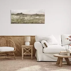 Discount Kirklands Home Rural Country Meadow Canvas Art Print