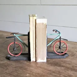 Online Kirklands Home Rustic Bicycle Bookends, Set of 2