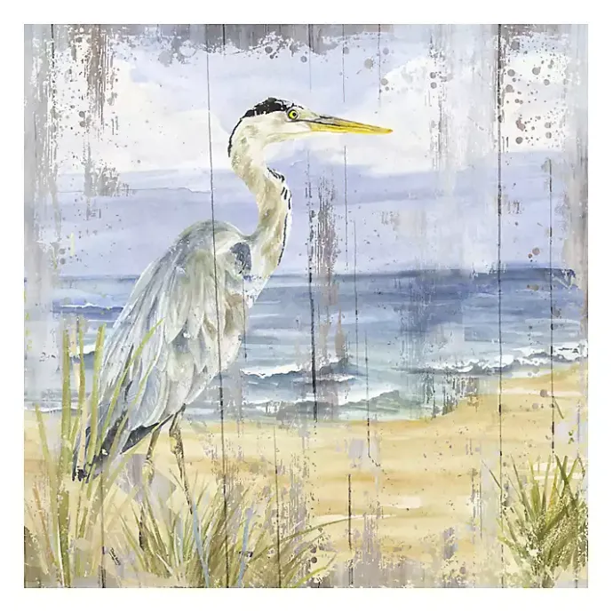 Kirklands Home Rustic Birds of the Coast I Canvas Art Print Multi