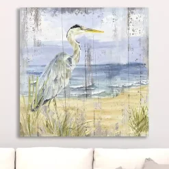 Kirklands Home Rustic Birds of the Coast I Canvas Art Print Multi