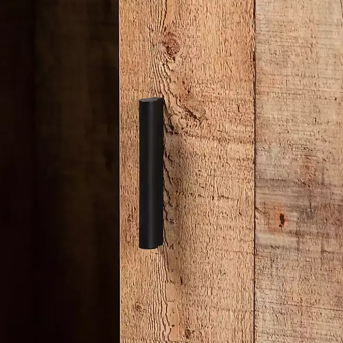 Outlet Kirklands Home Rustic Hairpin Wine Cabinet Brown