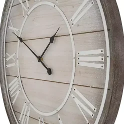 Outlet Kirklands Home Rustic Charm Wood Wall Clock