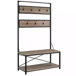 Kirklands Home Rustic Driftwood Hall Tree