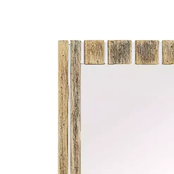 Best Kirklands Home Rustic Driftwood Striped Wall Mirror