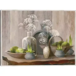 Discount Kirklands Home Rustic Elegance Framed Canvas Art Print