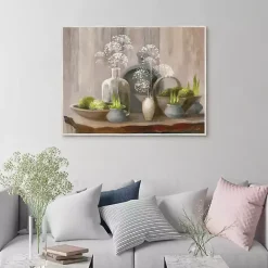 Discount Kirklands Home Rustic Elegance Framed Canvas Art Print