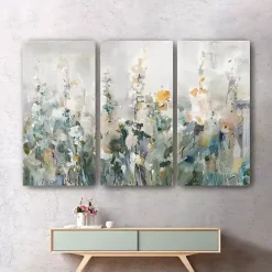 Sale Kirklands Home Rustic Garden Canvas Art Prints, Set of 3 Multi