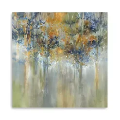 Kirklands Home Rustic Leaves Giclee Canvas Art Print Multi