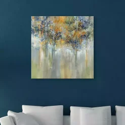 Kirklands Home Rustic Leaves Giclee Canvas Art Print Multi