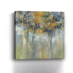 Kirklands Home Rustic Leaves Giclee Canvas Art Print Multi