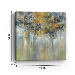 Kirklands Home Rustic Leaves Giclee Canvas Art Print Multi