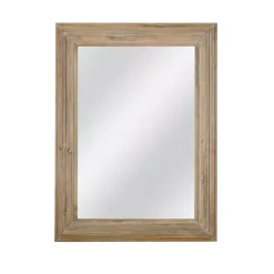 Best Kirklands Home Rustic Mango Wood Mirror