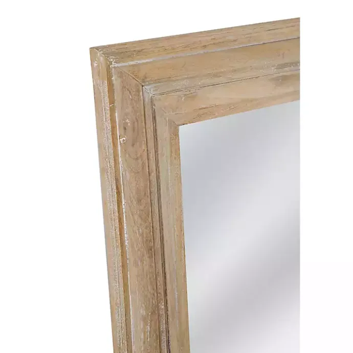 Best Kirklands Home Rustic Mango Wood Mirror