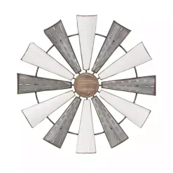 Hot Kirklands Home Rustic Metal Windmill Wall Plaque