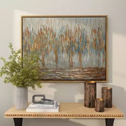 Best Kirklands Home Rustic Reflections Framed Canvas Art Print