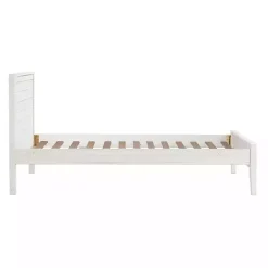 Online Kirklands Home Rustic White Pine Panel Twin Bed Frame