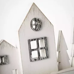 Sale Kirklands Home Rustic Wooden Tabletop Christmas Village