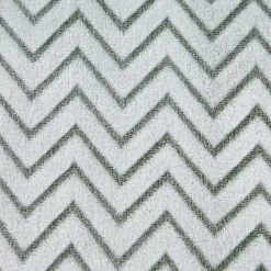 Best Kirklands Home Sage Chevron Plush Throw Green