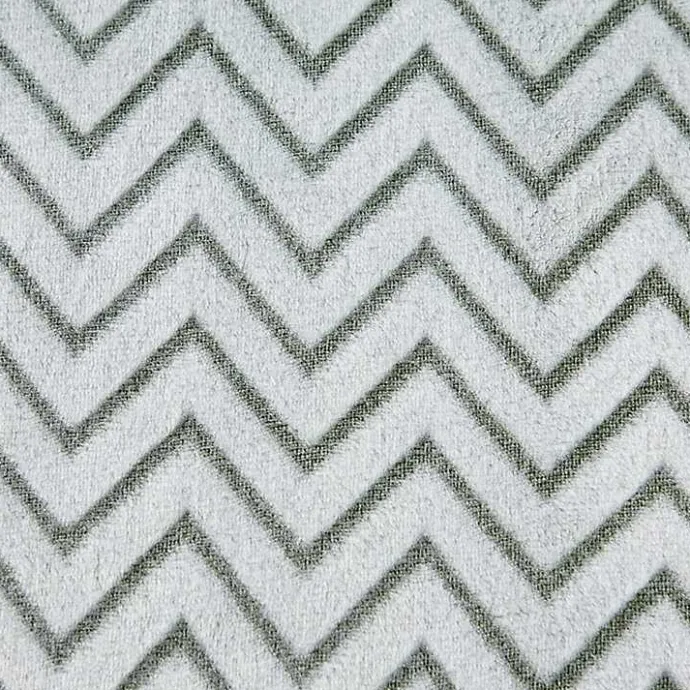 Best Kirklands Home Sage Chevron Plush Throw Green