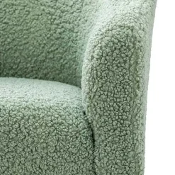 Kirklands Home Sage Contemporary Barrel Accent Chair Green