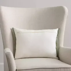 Clearance Kirklands Home Sage Embroidered Medallion Lumbar Pillow Green