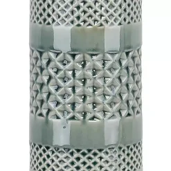Best Kirklands Home Sage Green Geometric Table Lamps, Set of 2 White