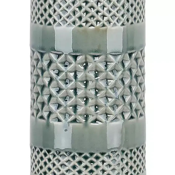 Best Kirklands Home Sage Green Geometric Table Lamps, Set of 2 White