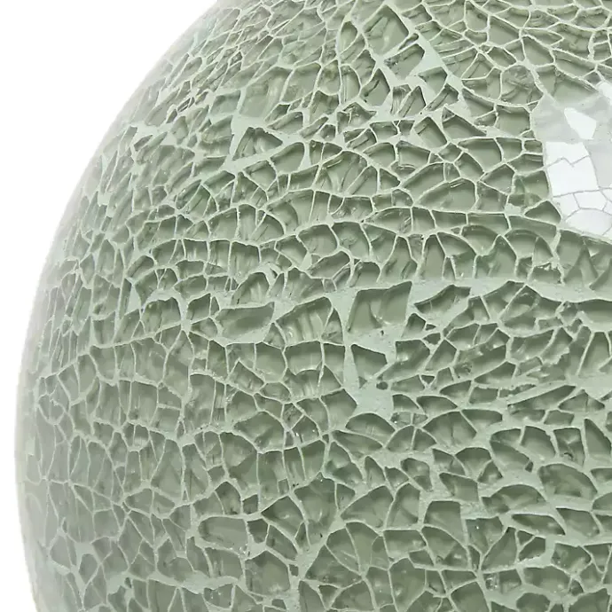 Best Kirklands Home Sage Mosaic Ball Table Lamp Green