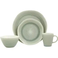 Sale Kirklands Home Sage Sand 16-pc. Dinnerware Set Green