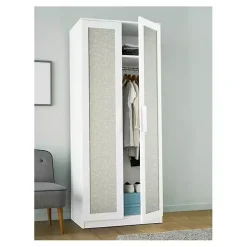 New Kirklands Home Sage Textured Poplin Peel & Stick Wallpaper Green