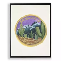 Clearance Kirklands Home Saguaro National Park Framed Art Print