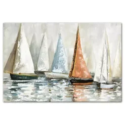 New Kirklands Home Sailboat Dreams Canvas Art Print