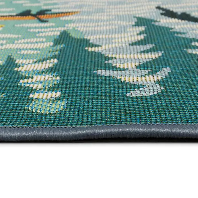 Best Kirklands Home Sailboat Indoor/Outdoor Rug, 3x4