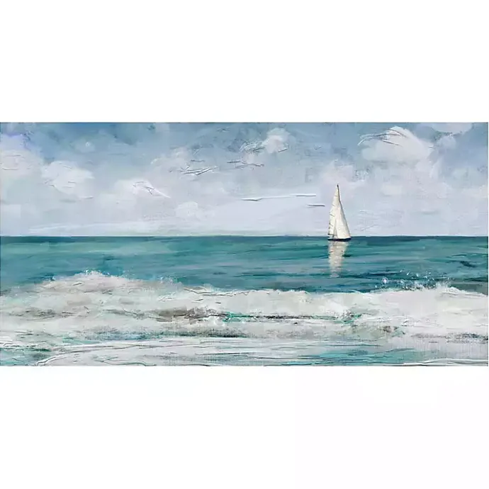 Kirklands Home Sailing Day Canvas Art Print Blue