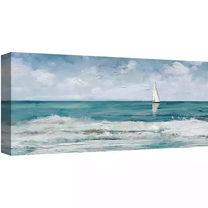 Kirklands Home Sailing Day Canvas Art Print Blue