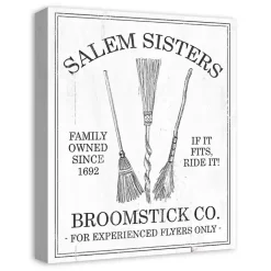 Best Kirklands Home Salem Sisters Broomstick Co. Halloween Wall Art