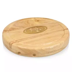Clearance Kirklands Home San Francisco 49ers Cheese Board and Tool Set Tan