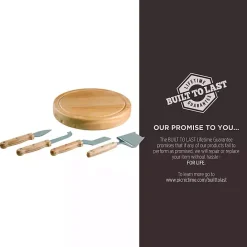 Clearance Kirklands Home San Francisco 49ers Cheese Board and Tool Set Tan