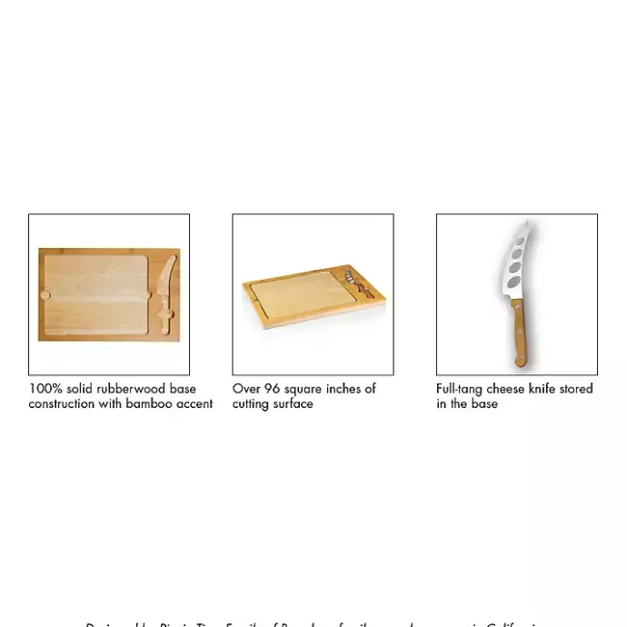 Clearance Kirklands Home San Francisco 49ers Cutting Board & Knife Set