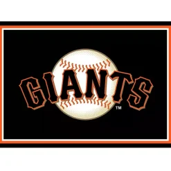 Best Kirklands Home San Francisco Giants Spirit Rug, 3x4 Black