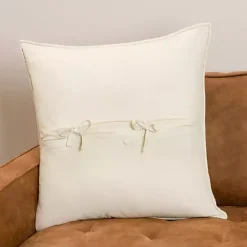 Clearance Kirklands Home Sand Quilted Santa Monica Pillow Ivory