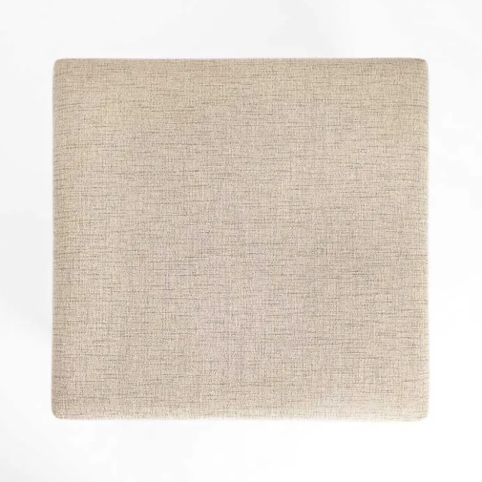 Best Kirklands Home Sand Upholstered Chanson Coffee Table Ottoman Tan