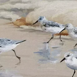 Discount Kirklands Home Sandpiper Beach I and II Art Prints, Set of 2 Tan