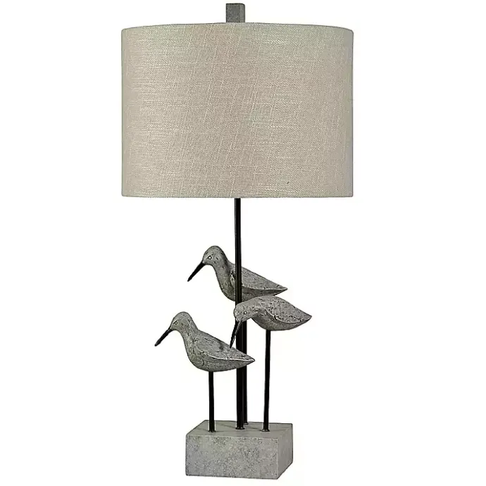 Clearance Kirklands Home Sandpiper Table Lamp Gray