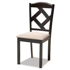 New Kirklands Home Sandy Beige Diamond Back 7-pc. Dining Set